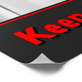 POKER-POSTER - HOOGSTE KALM - SPEELPOKER POSTER (Hoek)