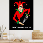 Poker Poster - Personnalisable - Poker Joker (Cuisine)