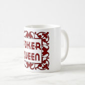 Poker Queen Koffiemok (Voorkant rechts)