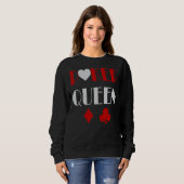 Poker Queen Poker 1 Trui (Voorkant volledig)