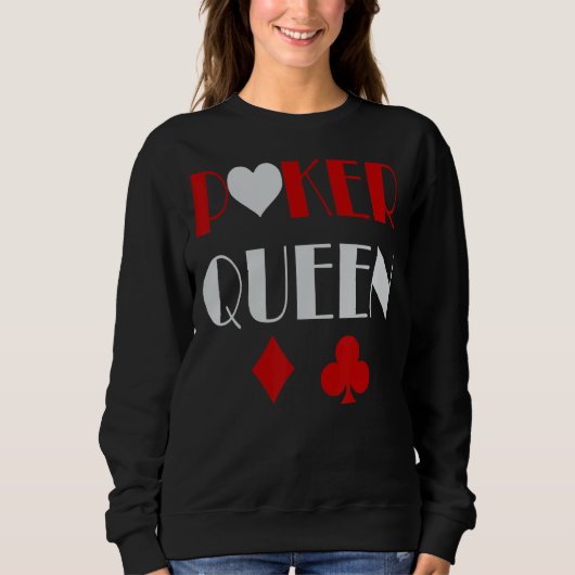 Poker Queen Poker 1 Trui (Voorkant)
