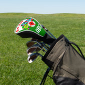 Poker Red Aces driver Hoesje -  Golfheadcover (Insitu)