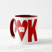 POKER Ringer T Mok (Voorkant links)