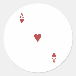 Poker Ronde Sticker