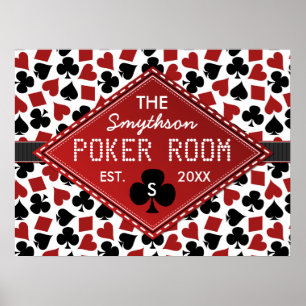  Poker Room Casino Poster