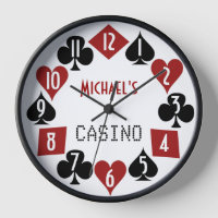Poker Room Casino Suits naam Tekst