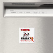 Poker Shark magnet Magneet (Insitu (Vaatwasser))