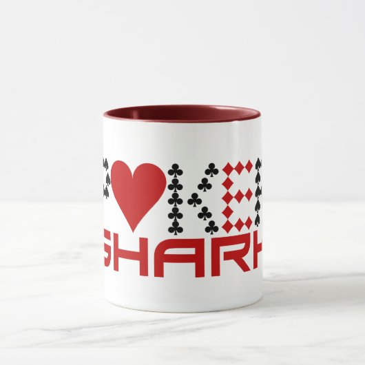 Poker Shark mug (Centre)