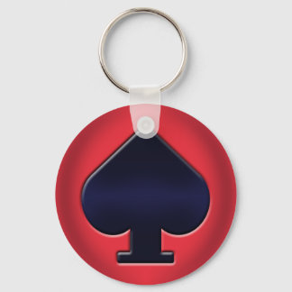 Poker Spade Sleutelhanger