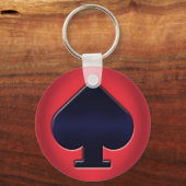 Poker Spade Sleutelhanger (Voorkant)