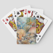 Poker speelkaarten met een Shell ontwerp (Achterkant)