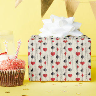 Poker Speelkaartsymbolen Cadeaupapier