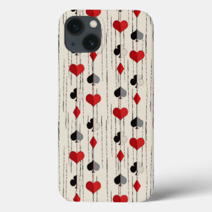 Poker spelen Kaart Symbolen iPhone 13 Hoesje
