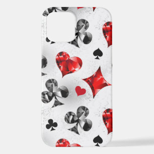 Poker Speler Gambler Spelen Kaart Suits Las Vegas iPhone 12 Hoesje