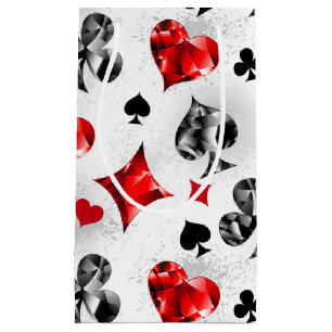 Poker Speler Gambler Spelen Kaart Suits Las Vegas Klein Cadeauzakje
