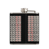 Poker Speler Koele Aangepast Heupfles (Achterkant)