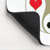 Poker Suits Mousepad Muismat (Hoek)