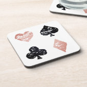 Poker Suits Onderzetters (Linkerzijde)