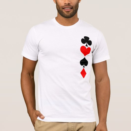 Poker T-shirt (Voorkant)