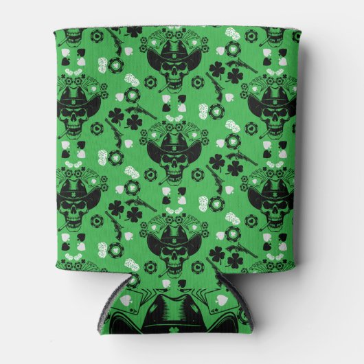 Poker thema Lucky Blikjeskoeler (Voorkant)