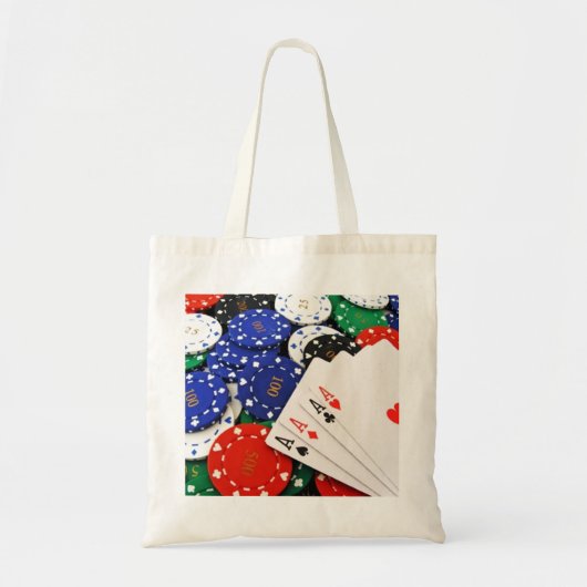 Poker Tote Bag (Voorkant)