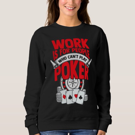 Poker Tshirt Casino Joueur Bluff Ace Royal Flus (Devant)