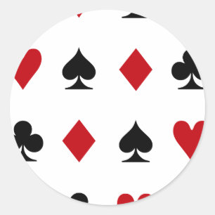 Pokeradvies Ronde Sticker