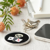 Pokerafspeelapparaten Sleutelhanger (Zijkant)