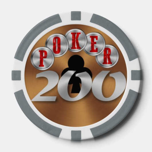 Pokerchips 200 (Voorkant)