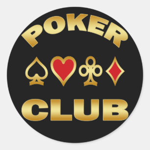 POKERCLUB RONDE STICKER