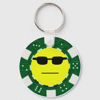 pokerface green sleutelhanger