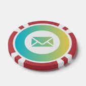 Pokerfiches per Post Poker Chips (Enkel)