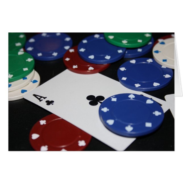 Pokerkaart (Voorkant Horizontaal)