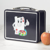 Pokerkaart met pokerchips (In situ)