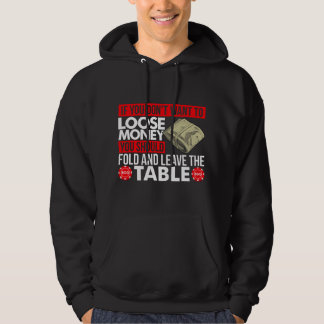 Pokerkaart Spelende Pot Bluffende Speler Gokker  Hoodie