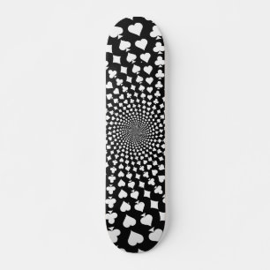 Pokerkaart Suits Spiral: Skateboard