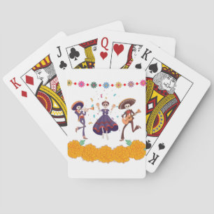 Pokerkaarten   Dia De Muertos
