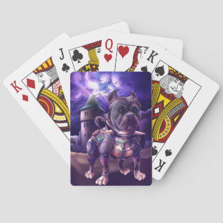 Pokerkaarten Franky They Pitbull Frankenstein