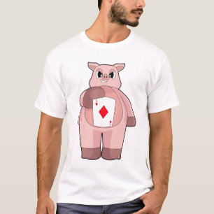 Pokerkaarten Kaartspel T-shirt