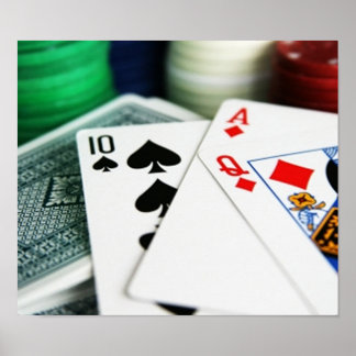 Pokerkaarten Poster
