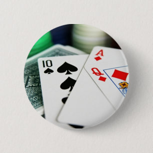 Pokerkaarten Ronde Button 5,7 Cm