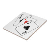 Pokerkaarten Tegeltje (Zijkant)