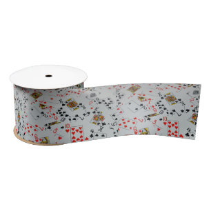 pokerkaarten verspreid, lint