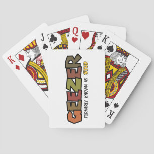 Pokerkaarten voor ouwe kerels