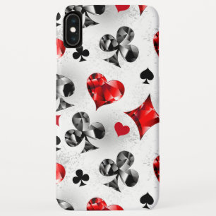 Pokerspeler Gokker Speelkaart Kleuren Las Vegas iPhone XS Max Hoesje