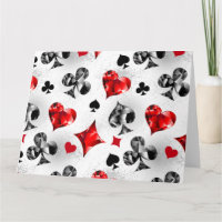 Pokerspeler Gokker Speelkaart Kleuren Las Vegas