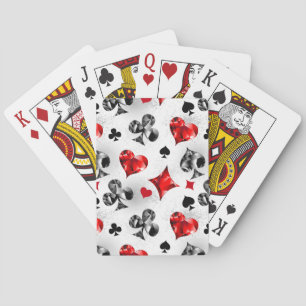 Pokerspeler Gokker Speelkaart Kleuren Las Vegas Pokerkaarten