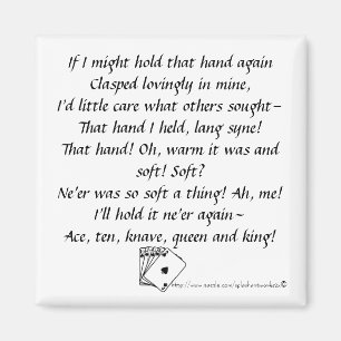 "Pokerspeler" Magneet