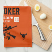 pokerspeler theedoek (Quarter Fold)