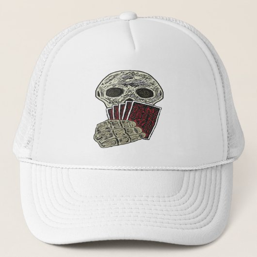 Pokerspeler Trucker Pet (Voorkant)